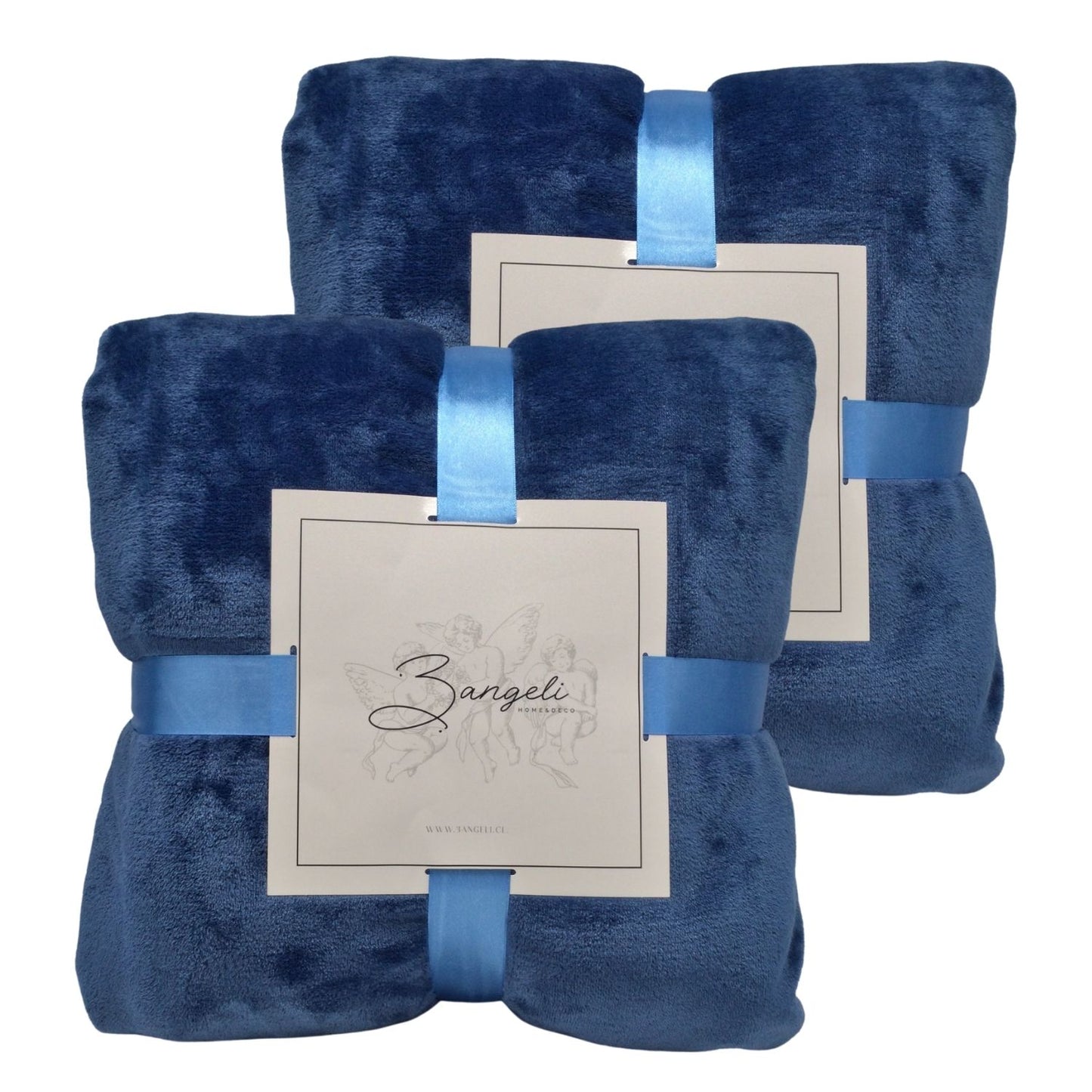 Frazada Polar Térmica 1 - 1,5 Plazas Pack 2 Unidad