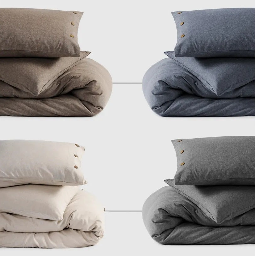 Funda para Plumón Duvet Algodón Tabaco Cama King Cannon Home